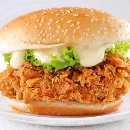 ZINGER BUGER — dish photo