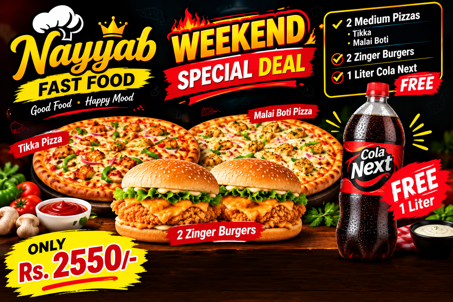 Weeken special deal — dish photo